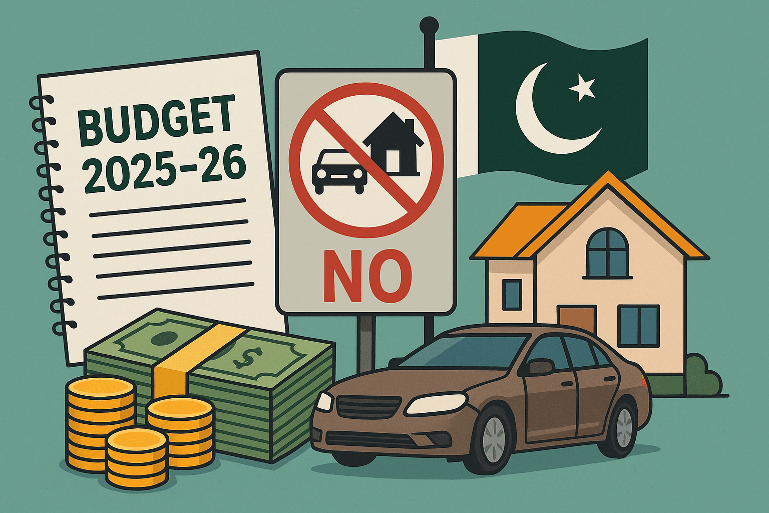Pakistan’s 2025–26 Budget: Government to Ban Non-Filers from Purchasing Property and Vehicles
