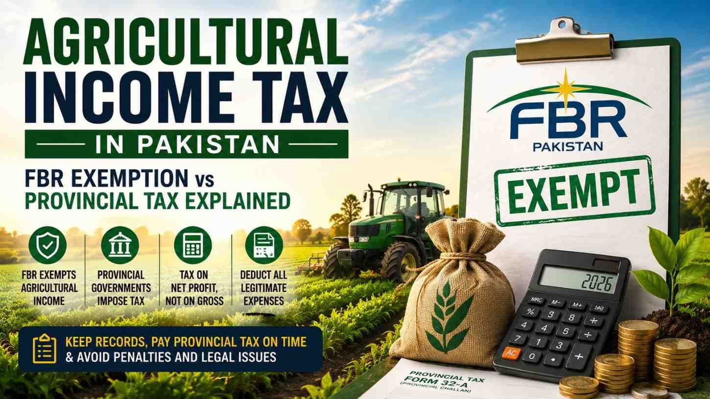Agricultural Income: Exempt From FBR But Still Taxable?
